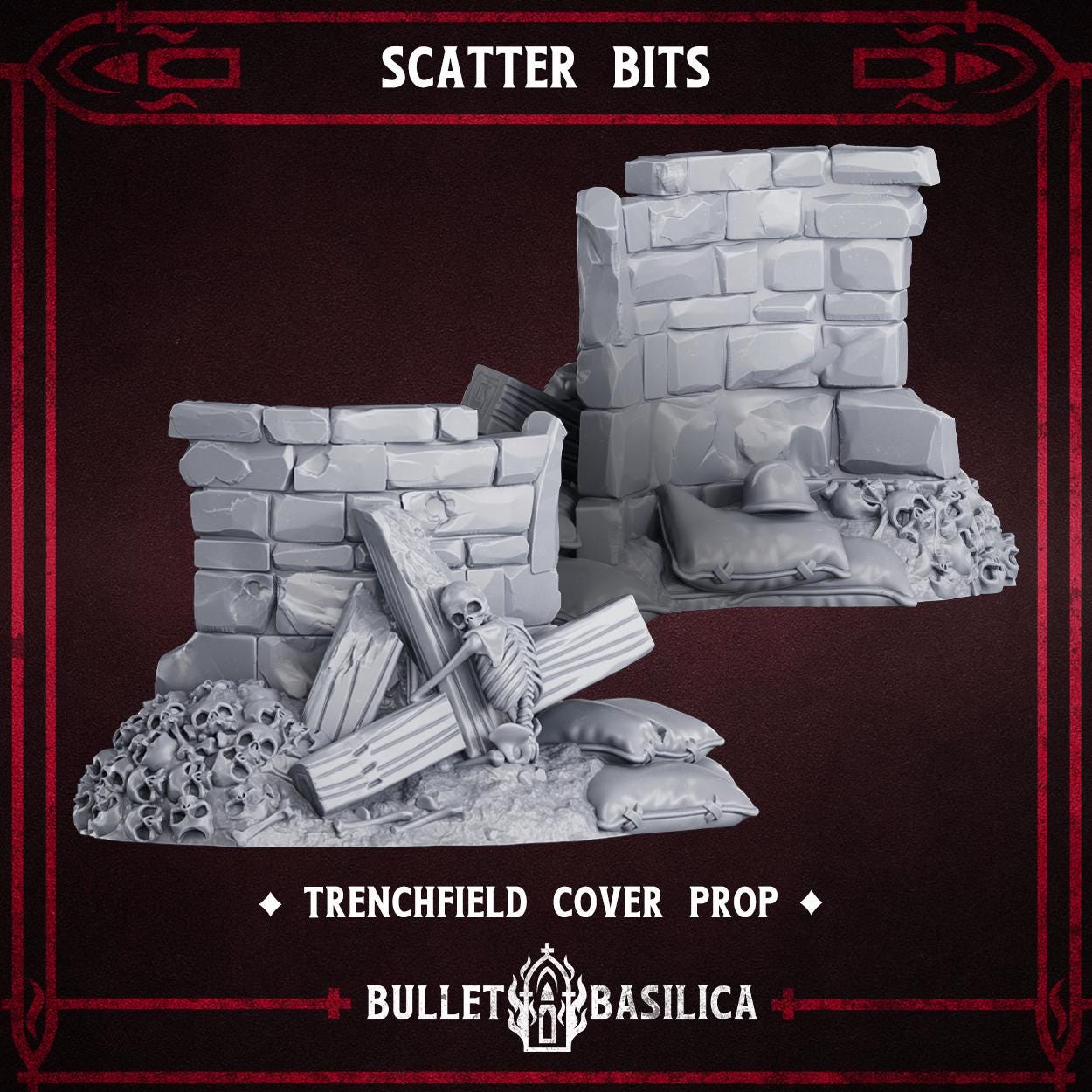 Trenchfield Scatter Bits - Sculpted by Bullet Basilica