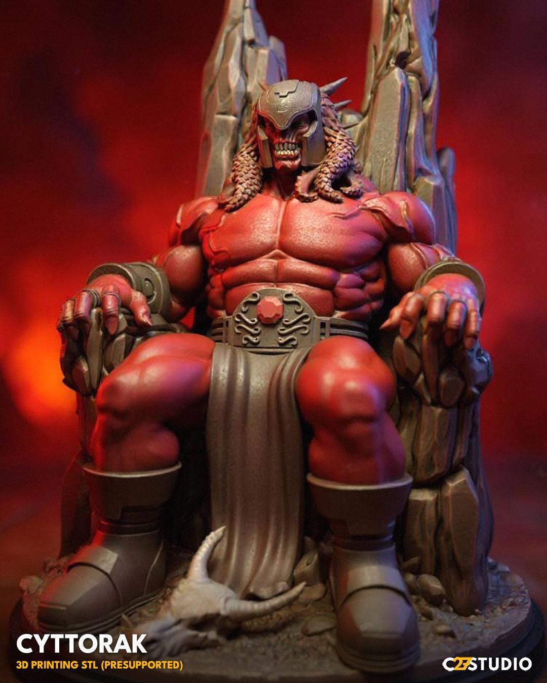 Cyttorak 40mm miniature (sculpted by C27 collectibles) (Crisis Protocol Proxy/Alternative)