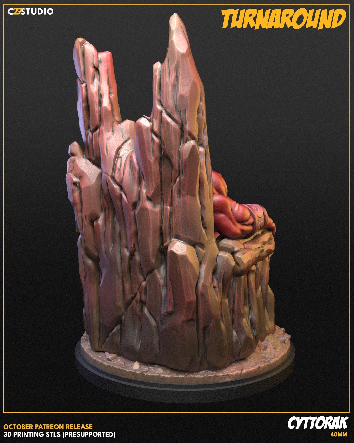 Cyttorak 40mm miniature (sculpted by C27 collectibles) (Crisis Protocol Proxy/Alternative)