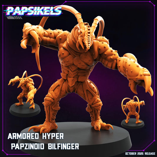 Armored Hyper Papsinoid Bilfinger (sculpted by Papsikels)