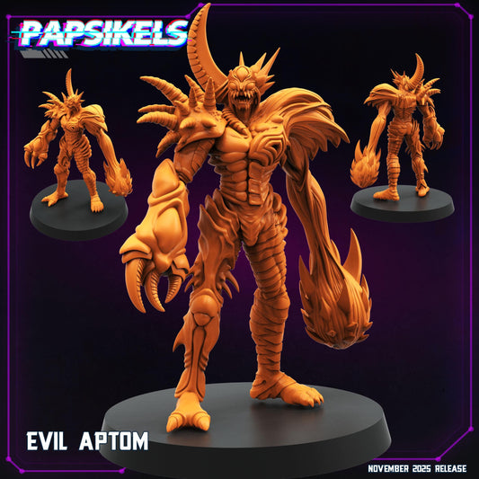 Evil Aptom (sculpted by Papsikels)