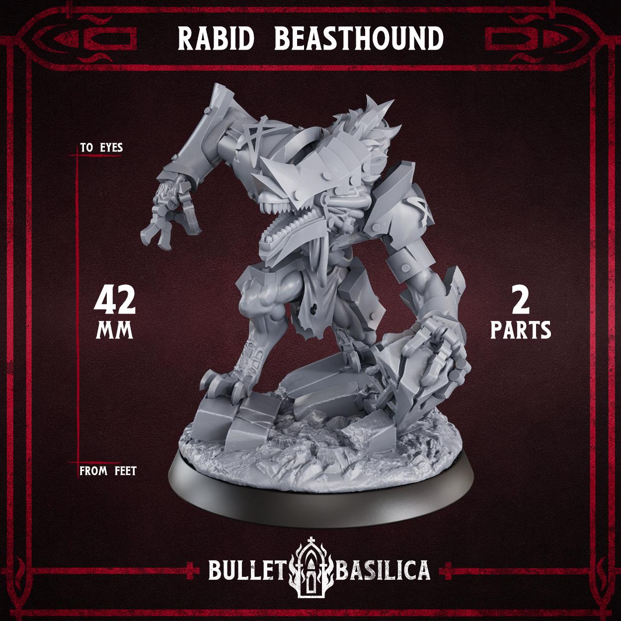 Rabid Beasthound - Sculpted by Bullet Basilica