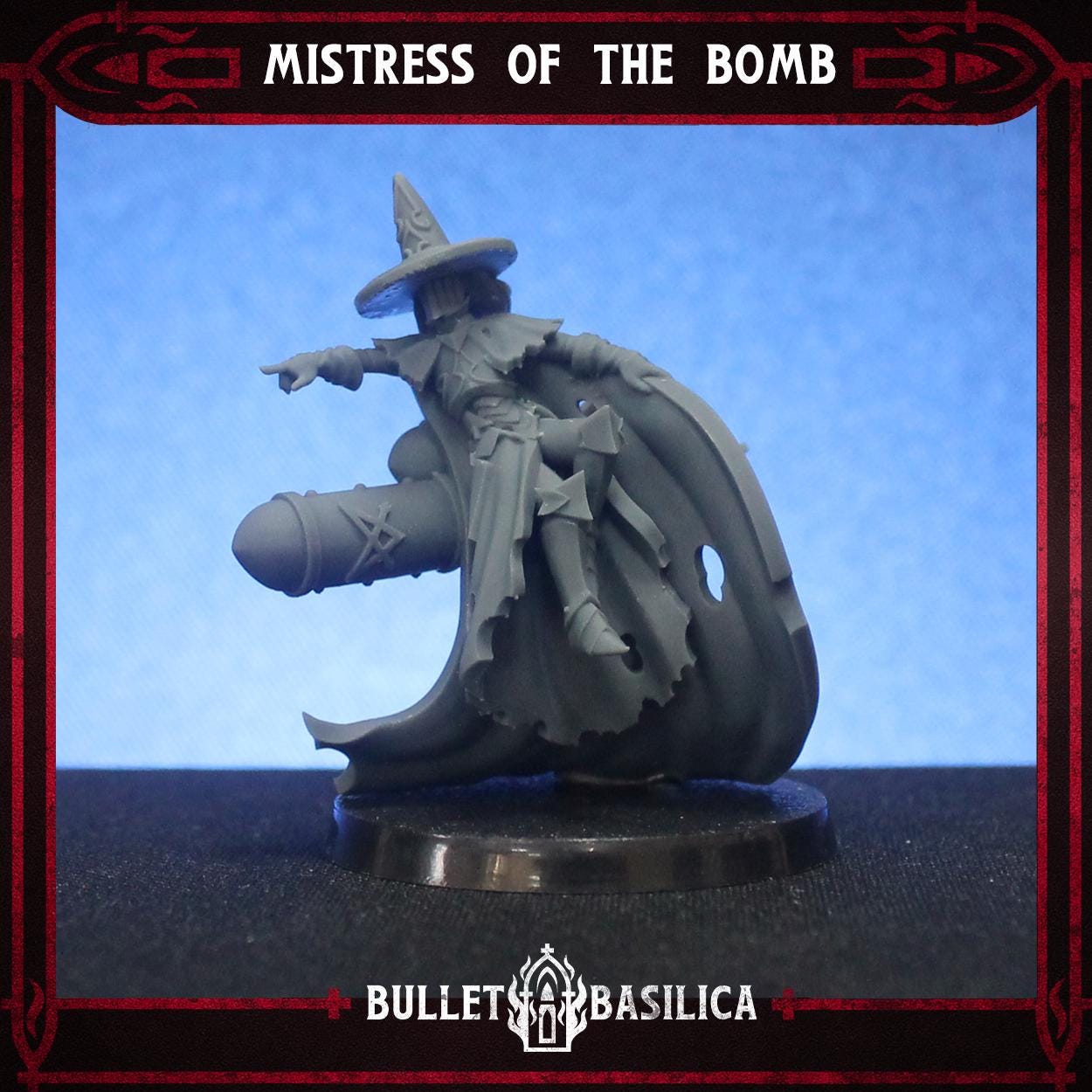 Mistress of the Bomb (builds 2) - Sculpted by Bullet Basilica