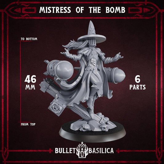 Mistress of the Bomb (builds 2) - Sculpted by Bullet Basilica