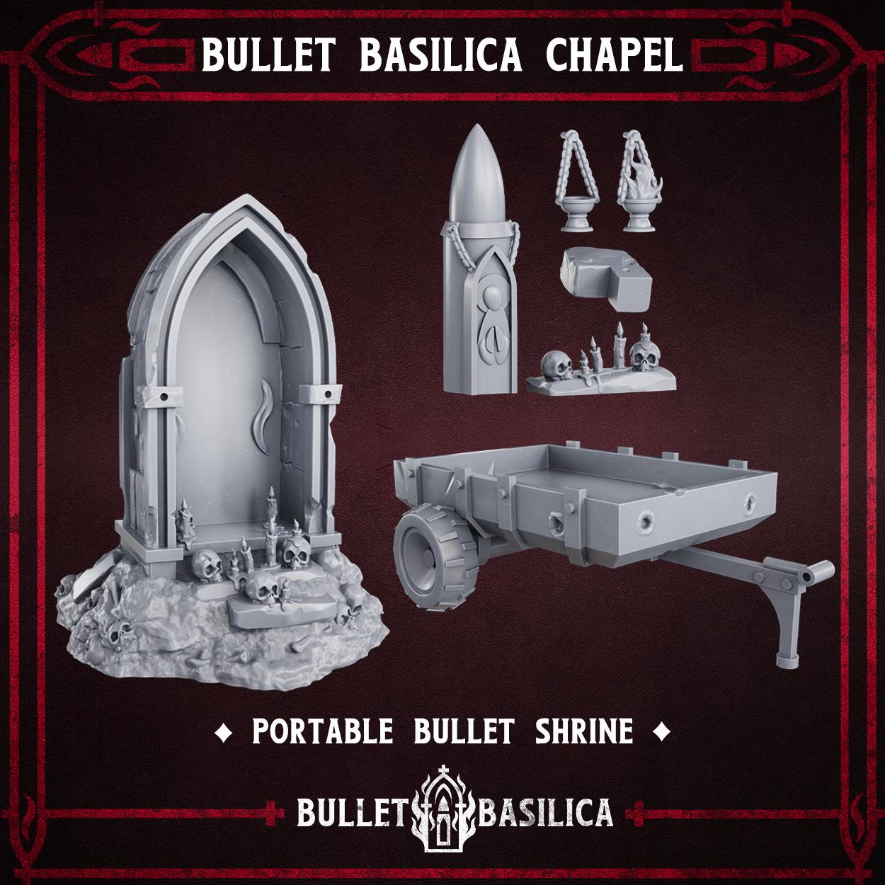 Chapel/Shrine Set - Sculpted by Bullet Basilica