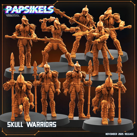 Skull Warriors - Predator Fan Art (sculpted by Papsikels)