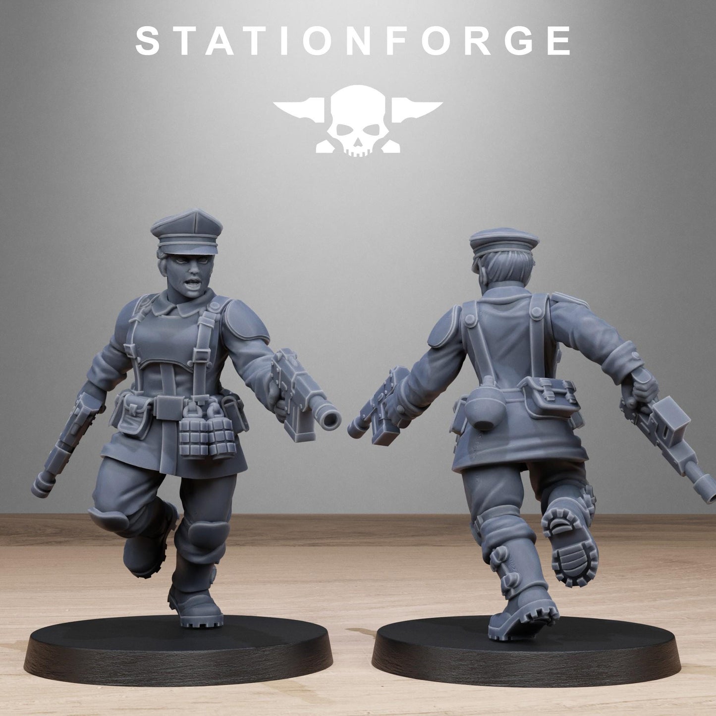 Free Guard Sisters - set of 10 (sculpted by Stationforge)