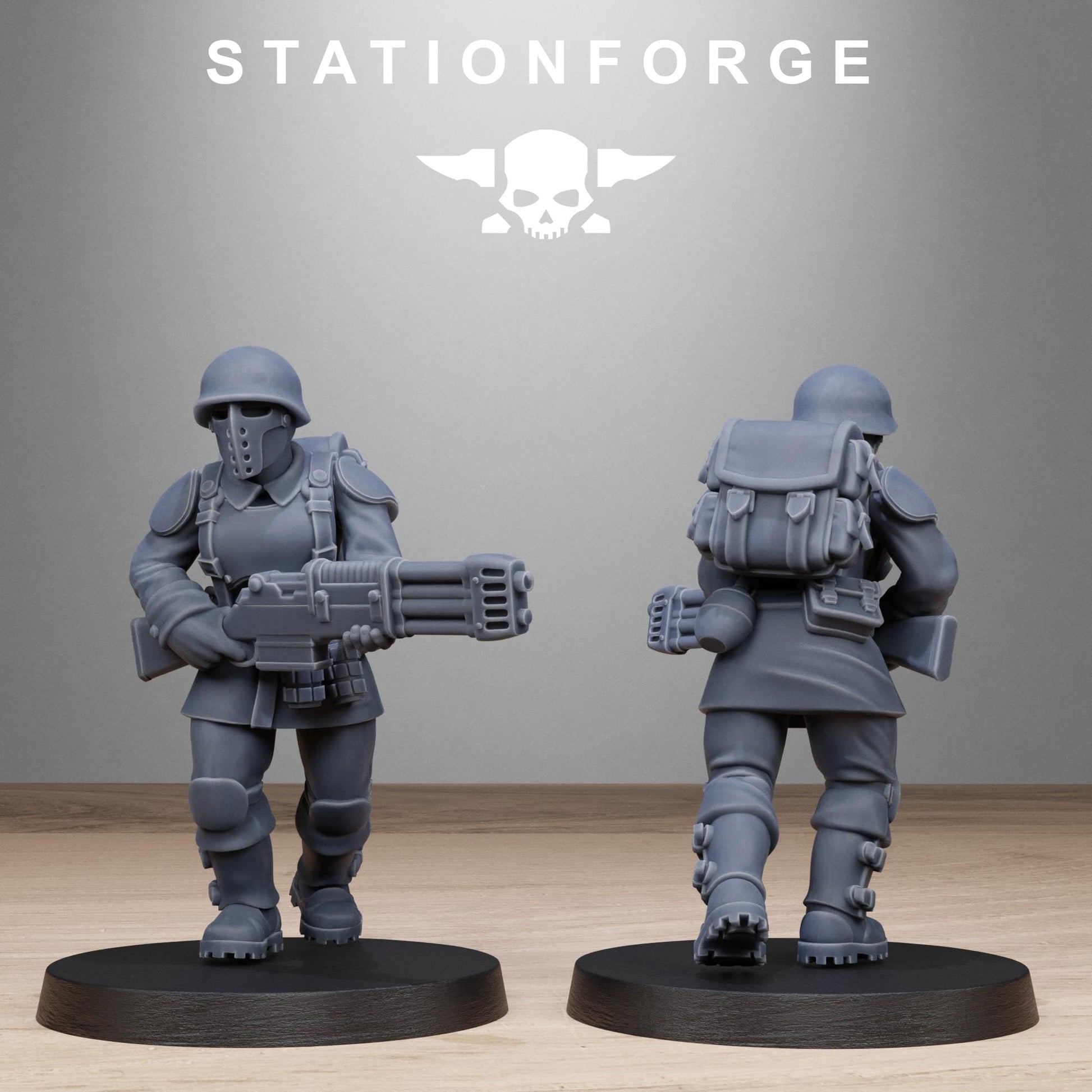 Free Guard Sisters - set of 10 (sculpted by Stationforge)