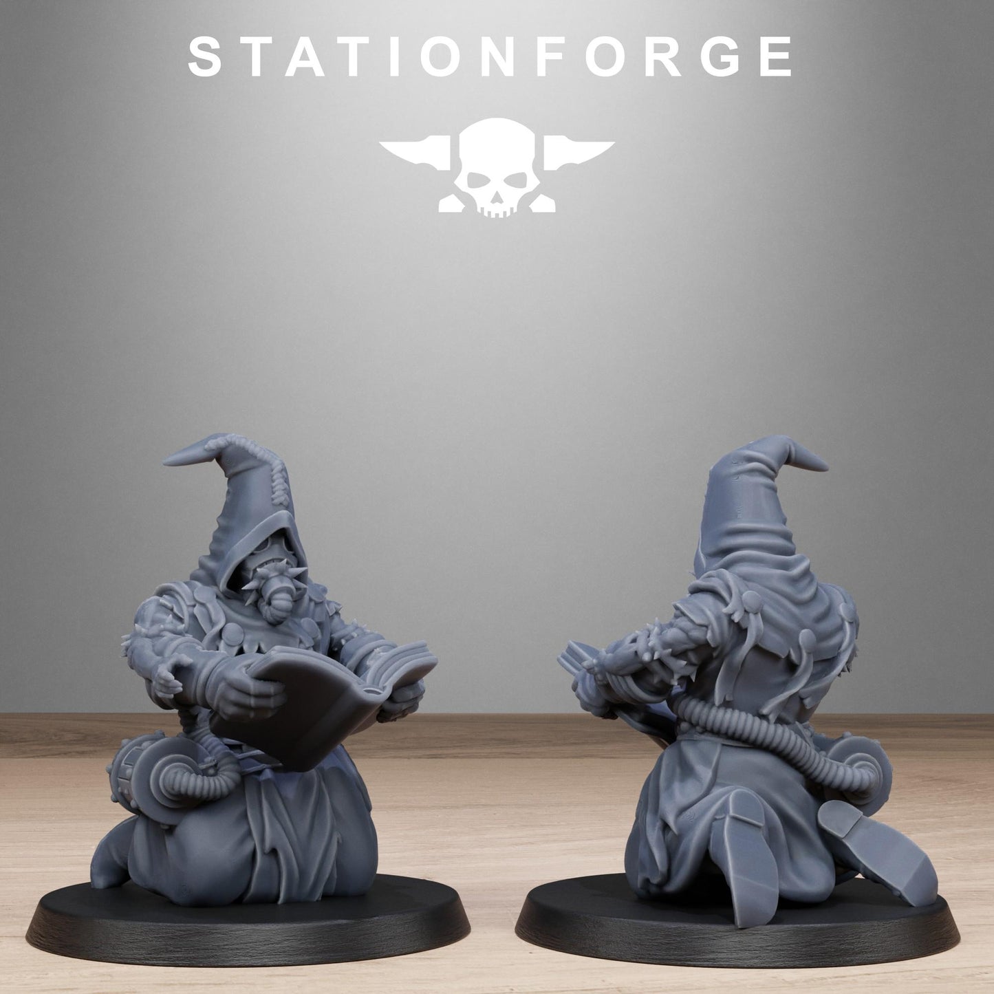 Scavenger Mystics - set of 10 (sculpted by Stationforge)