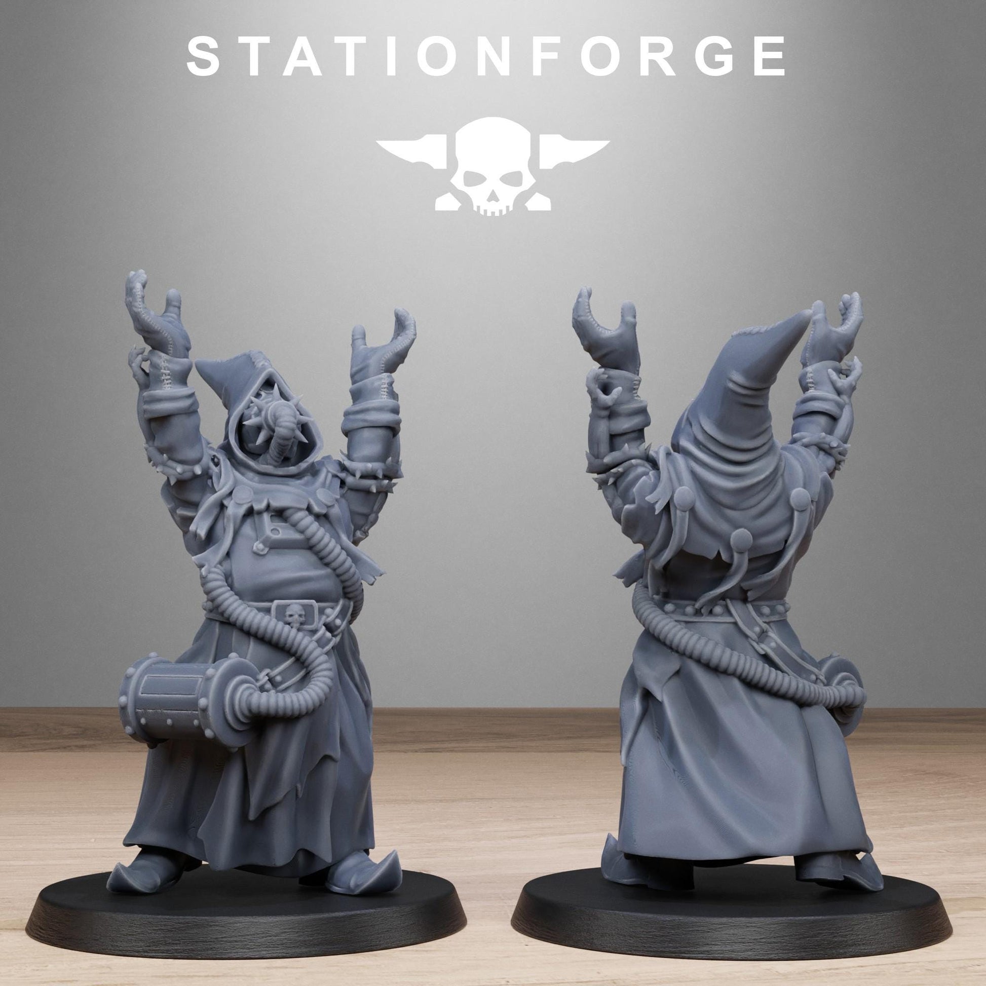 Scavenger Mystics - set of 10 (sculpted by Stationforge)