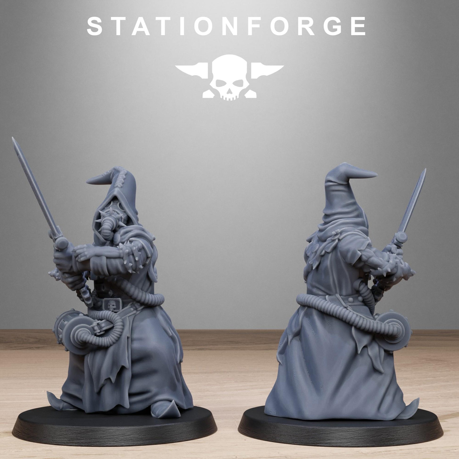Scavenger Mystics - set of 10 (sculpted by Stationforge)