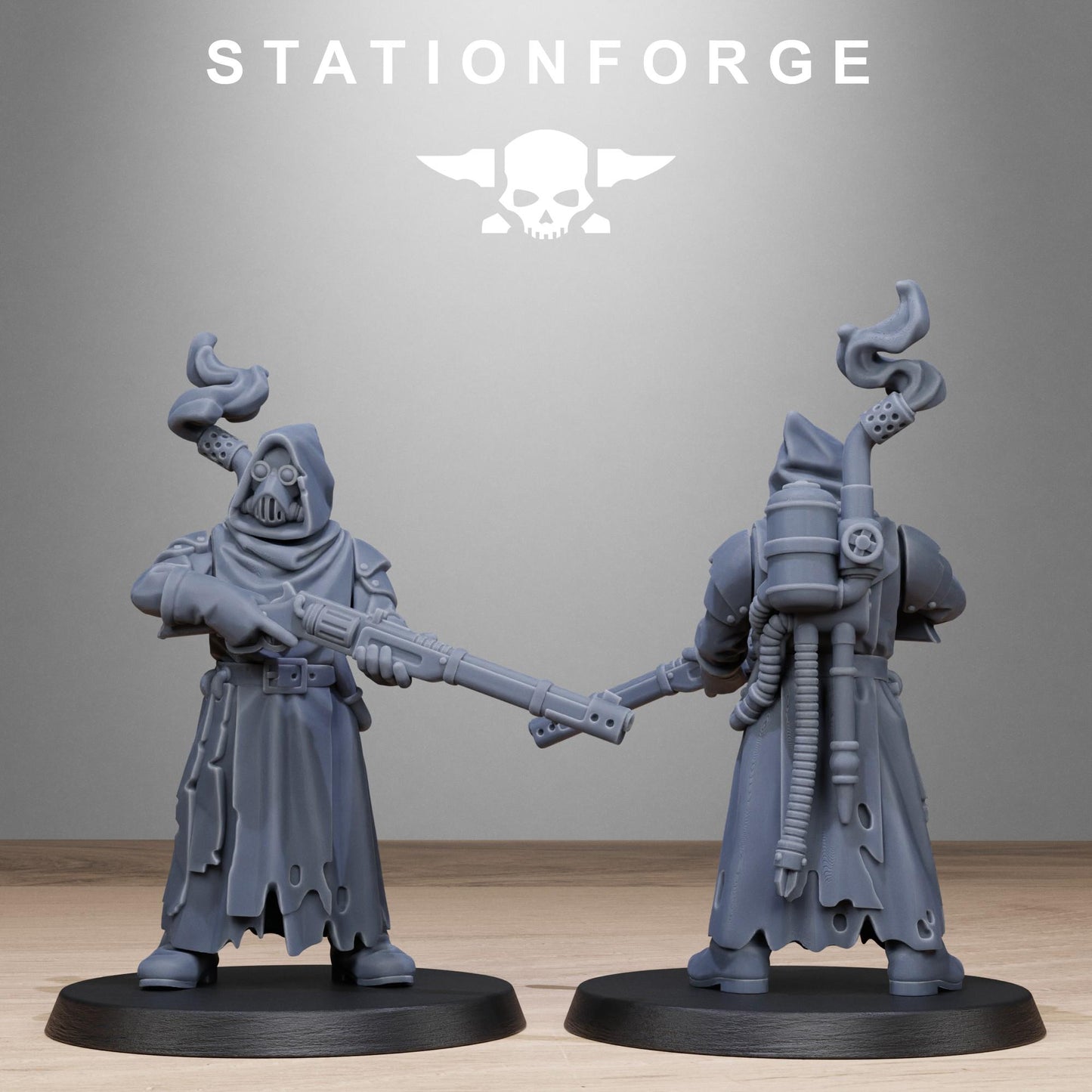 Scavenger Sanctum Infantry- set of 10 (sculpted by Stationforge)