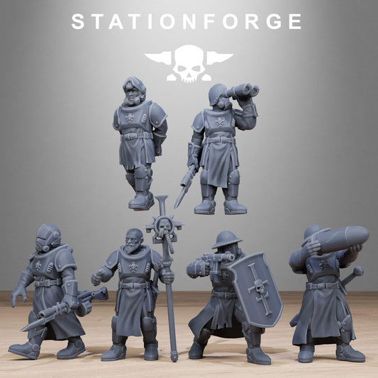 Royal Guard Heavy Artillery Crew - set of 6 (sculpted by Stationforge)