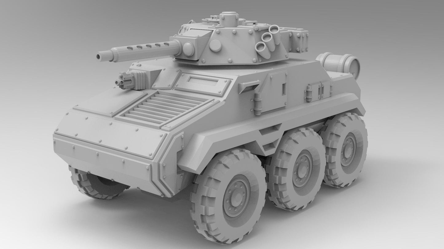 Lunar Auxilia Gecko Scout Car (sculpted by That Evil One)