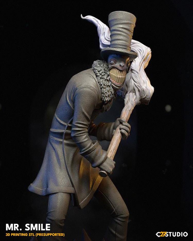 Mr Smile 40mm miniature (sculpted by C27 collectibles) (Crisis Protocol Proxy/Alternative)