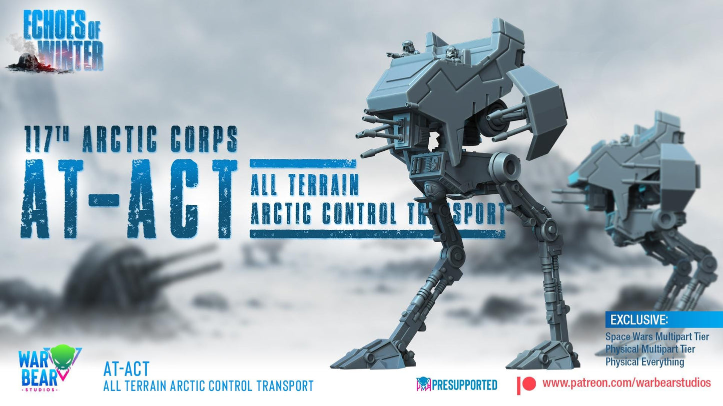 All Terrain Arctic Control Transport (Sculpted by War Bear Studios)