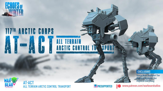 All Terrain Arctic Control Transport (Sculpted by War Bear Studios)