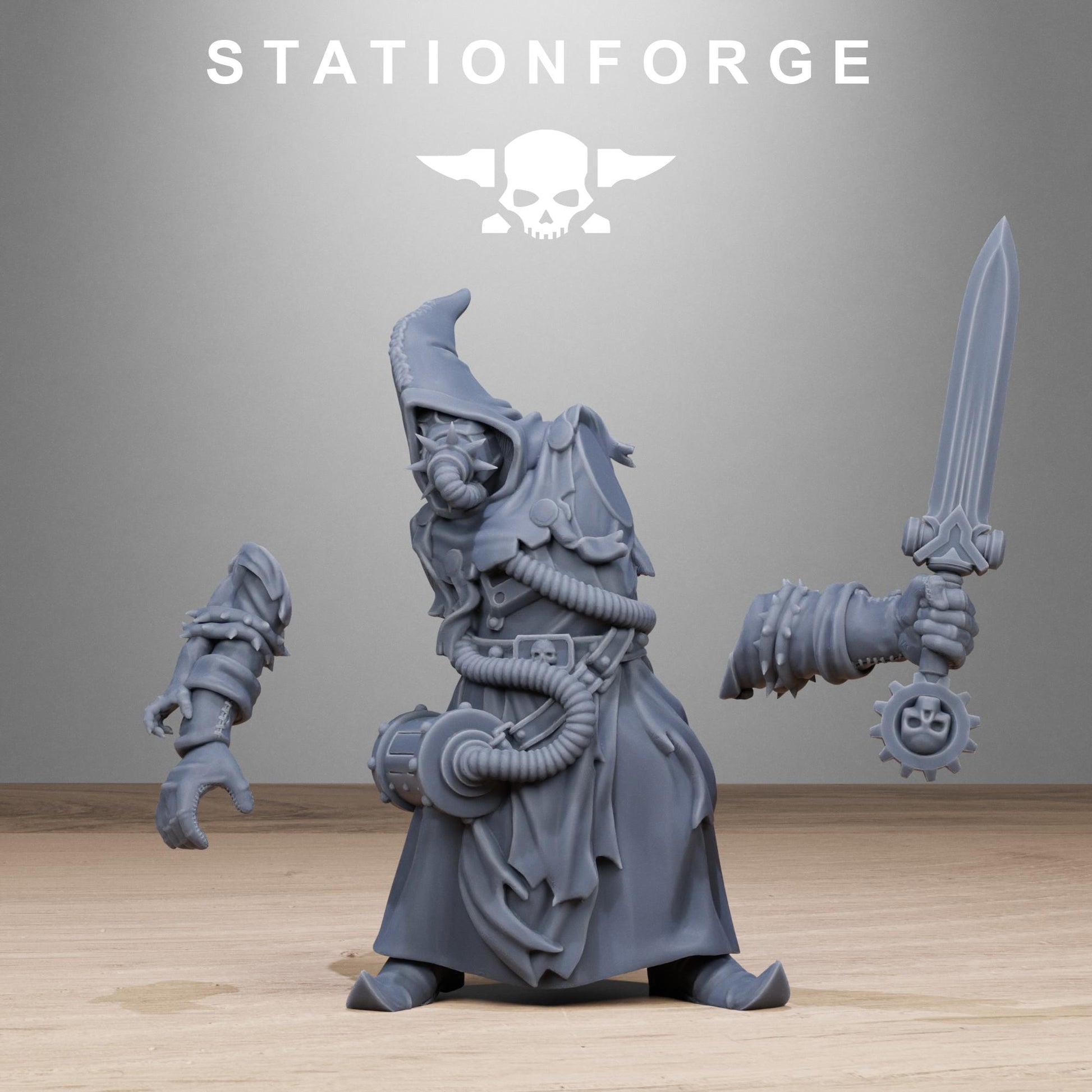 Scavenger Mystics - set of 10 (sculpted by Stationforge)