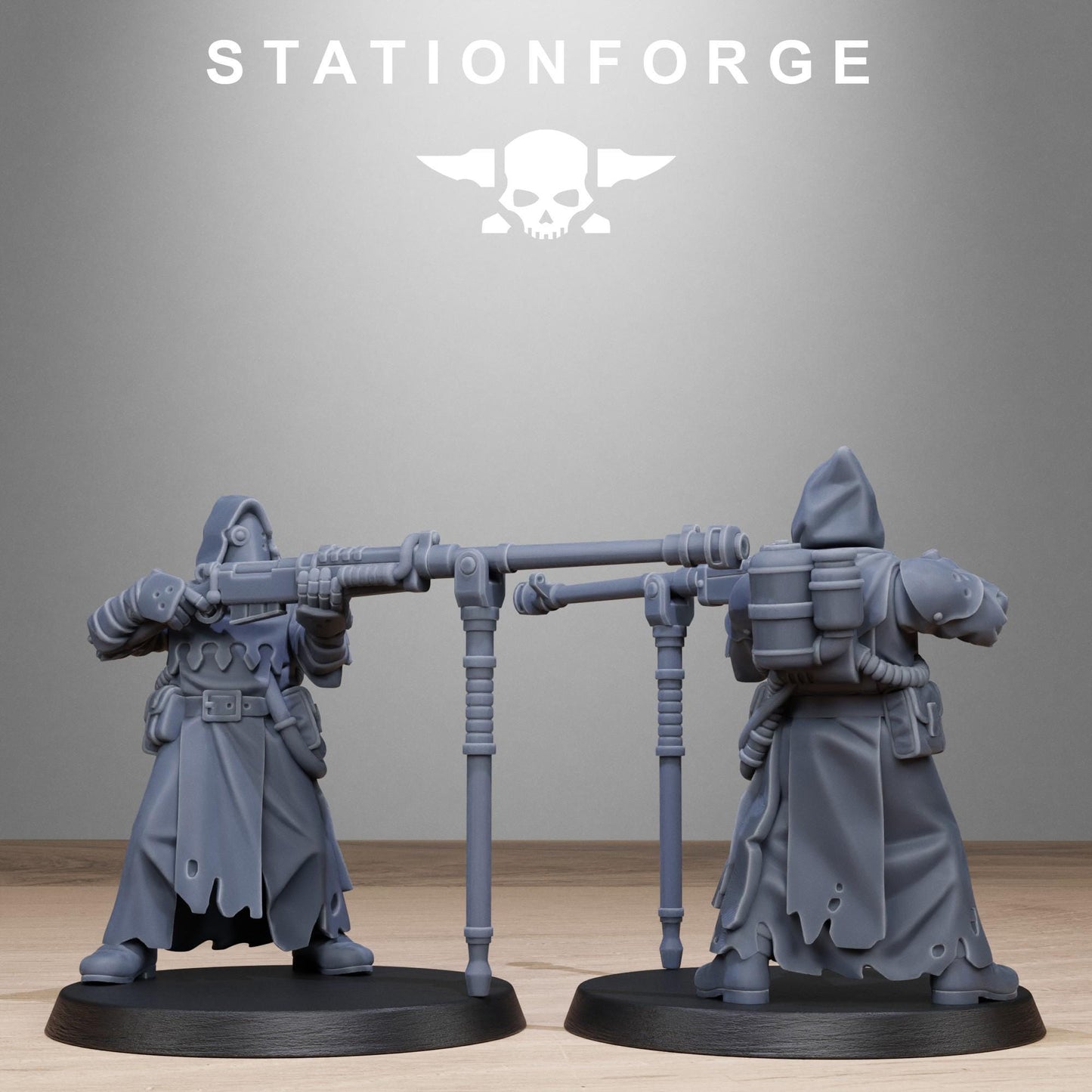 Scavenger Sanctum Infantry- set of 10 (sculpted by Stationforge)