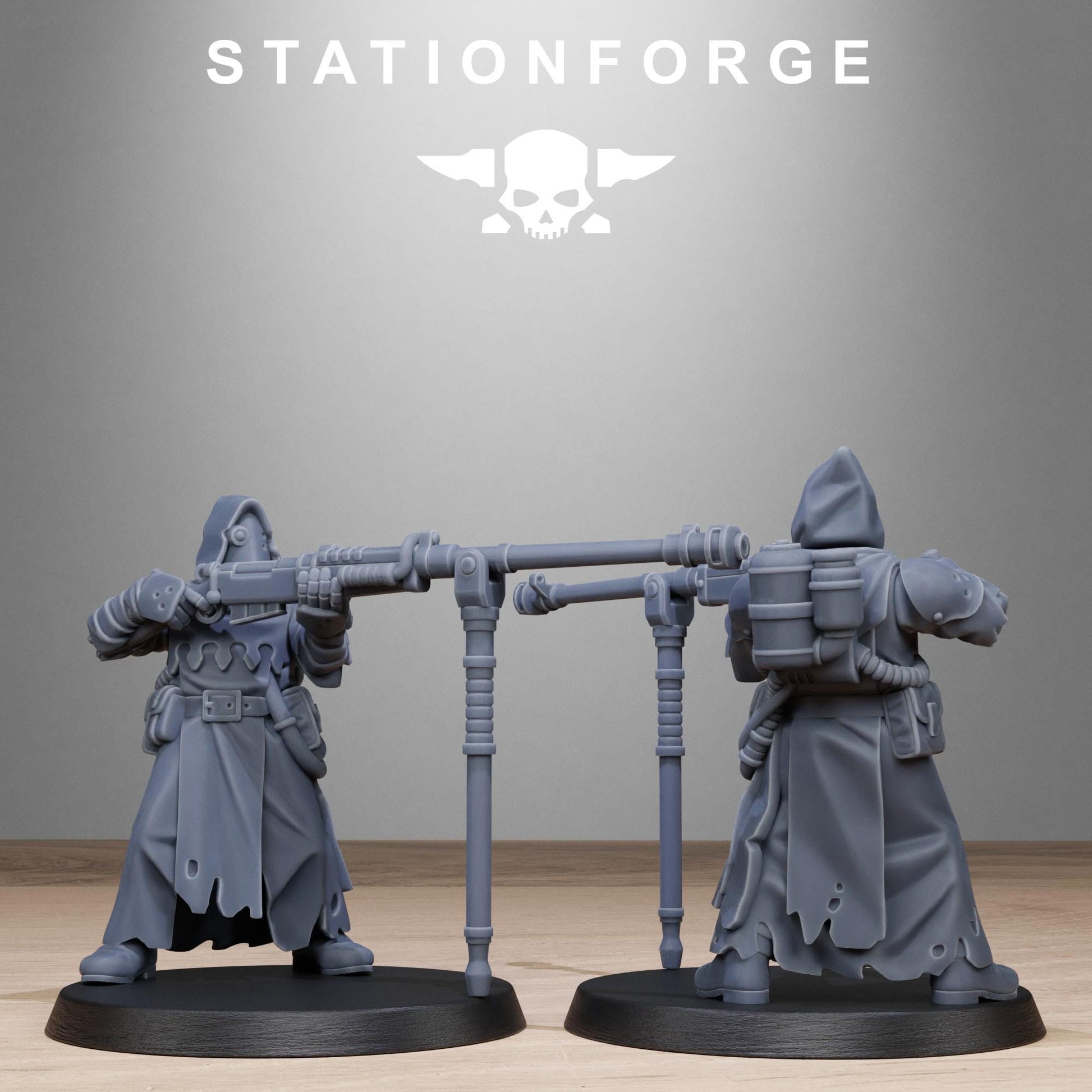 Scavenger Sanctum Infantry- set of 10 (sculpted by Stationforge)