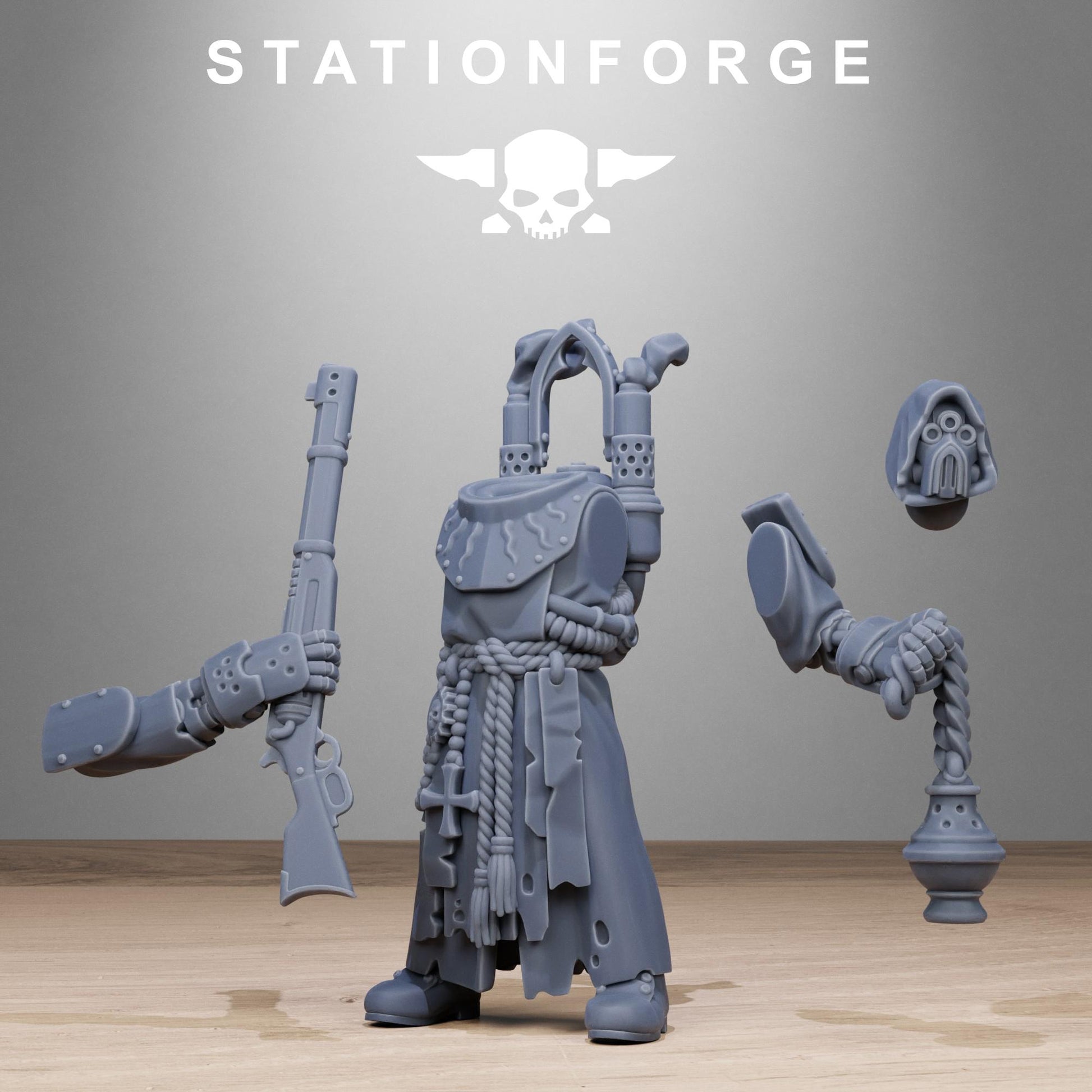 Scavenger Sanctum Infantry- set of 10 (sculpted by Stationforge)