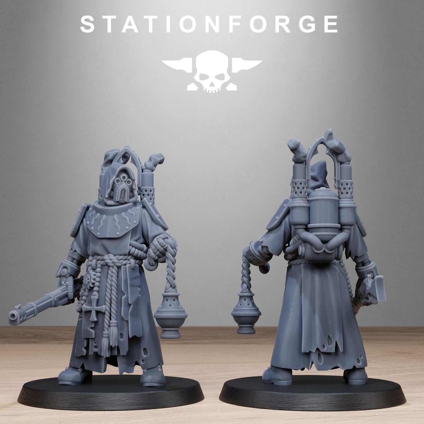 Scavenger Sanctum Infantry- set of 10 (sculpted by Stationforge)