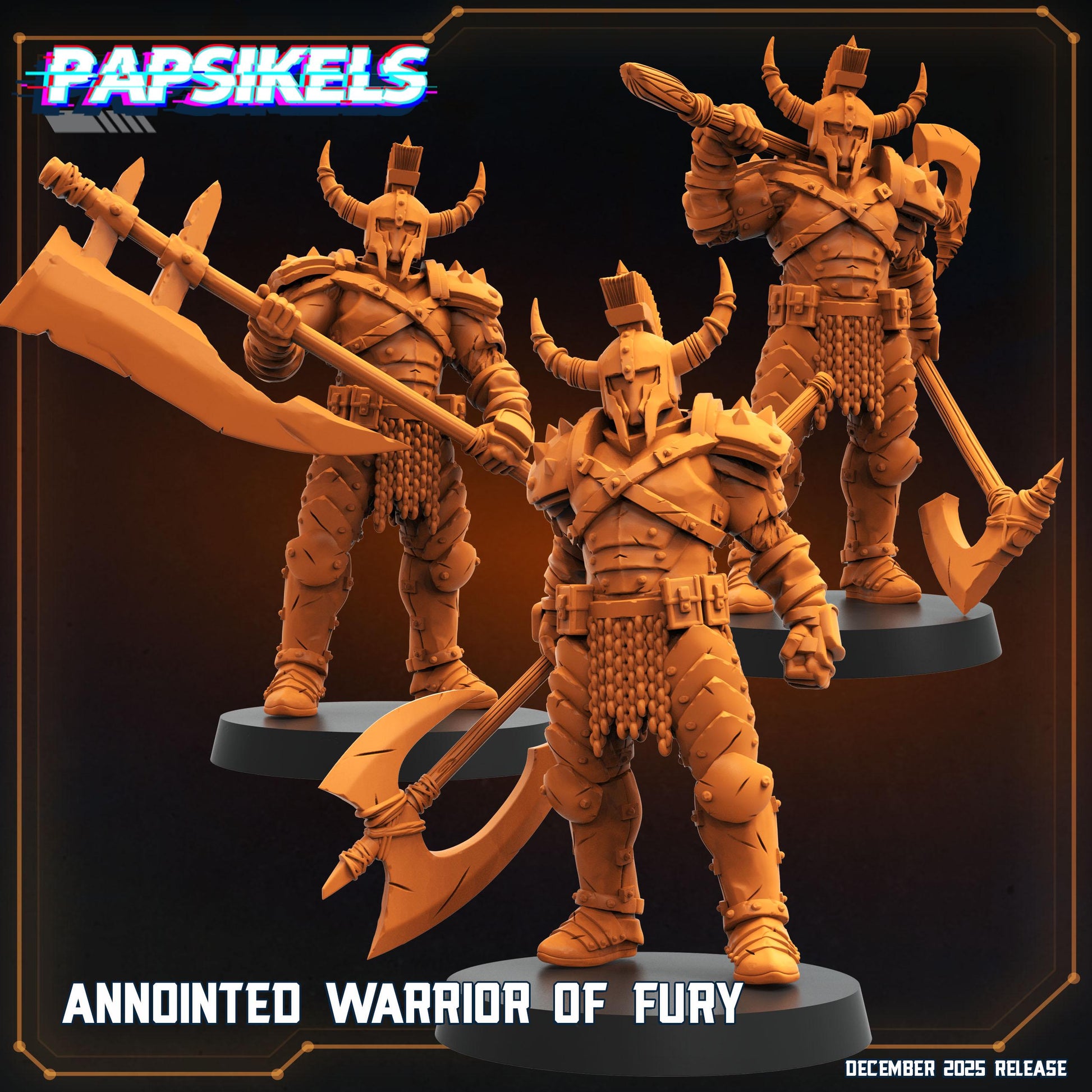 Lardizabal Hellknights - set of 3 (sculpted by Papsikels)