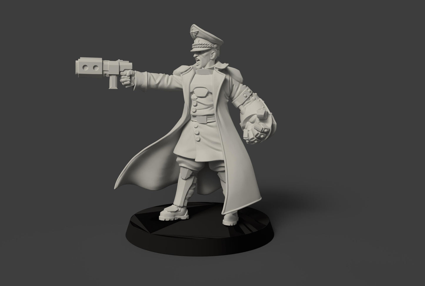 Lieutenant colonel (Sculpted by Fantasy Cult Miniatures)
