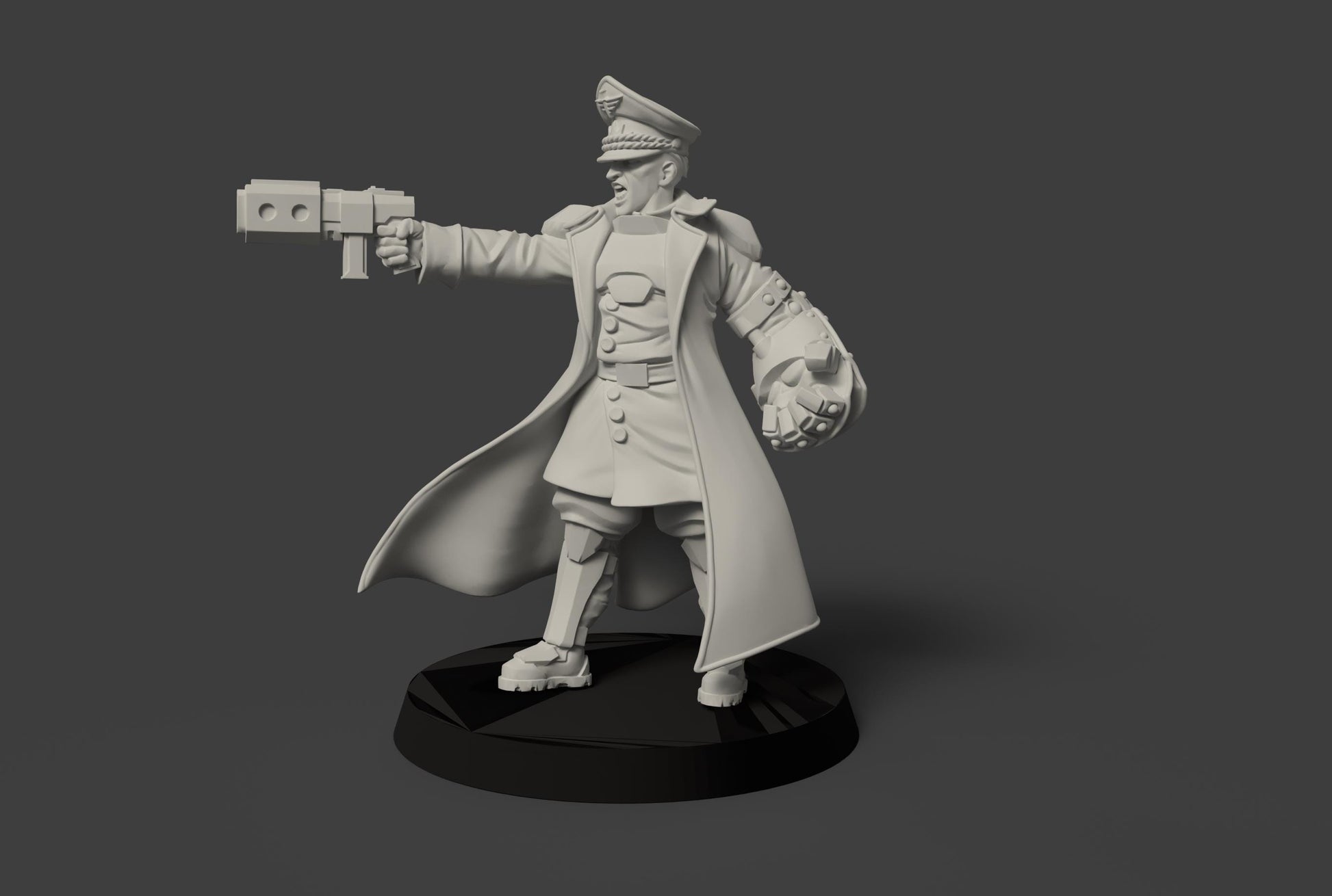 Lieutenant colonel (Sculpted by Fantasy Cult Miniatures)