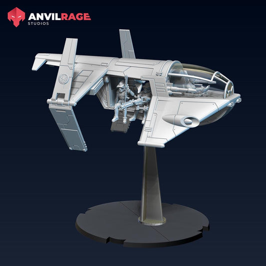 Courier Land Speeder (Sculpted by Anvilrage Studios)