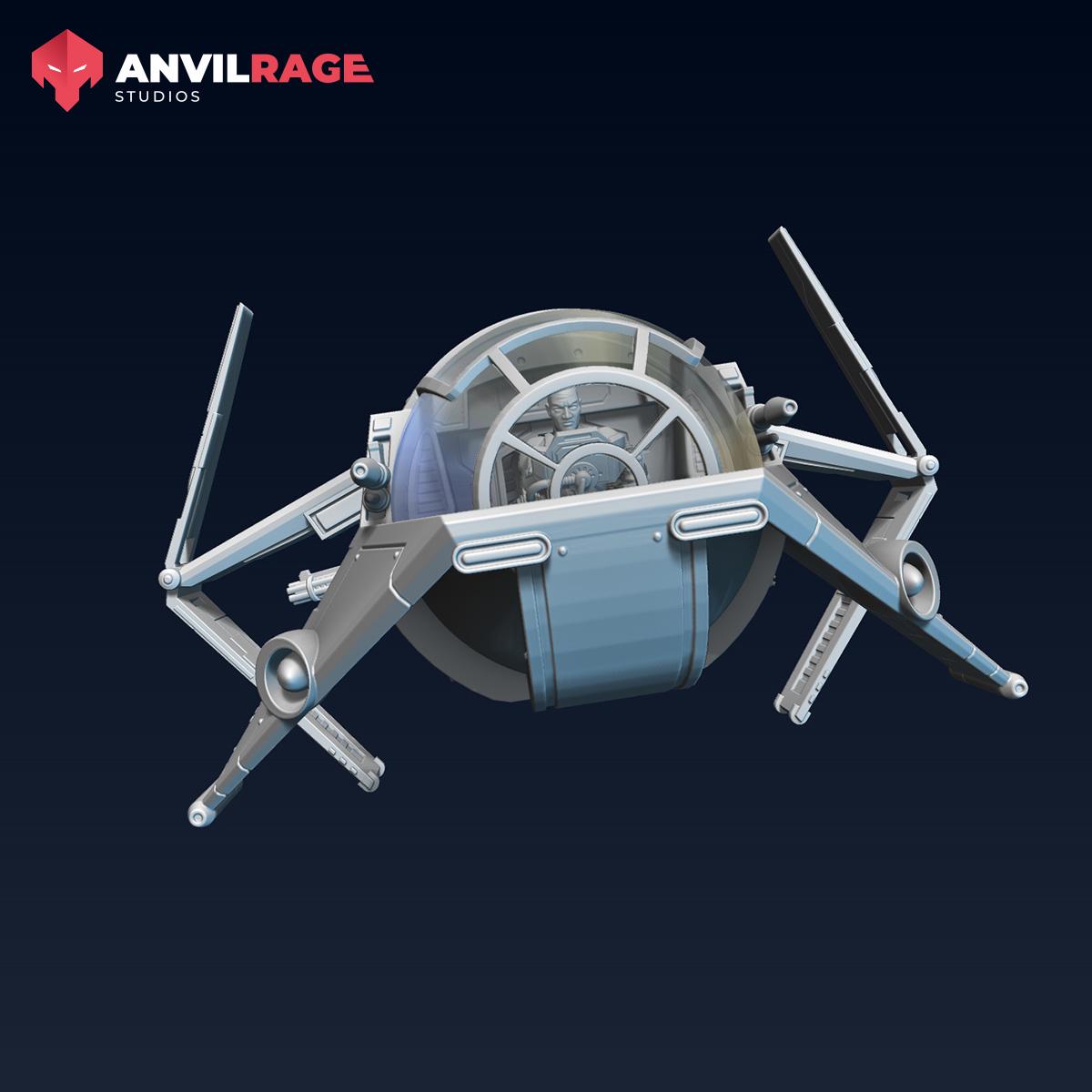 Courier Land Speeder (Sculpted by Anvilrage Studios)