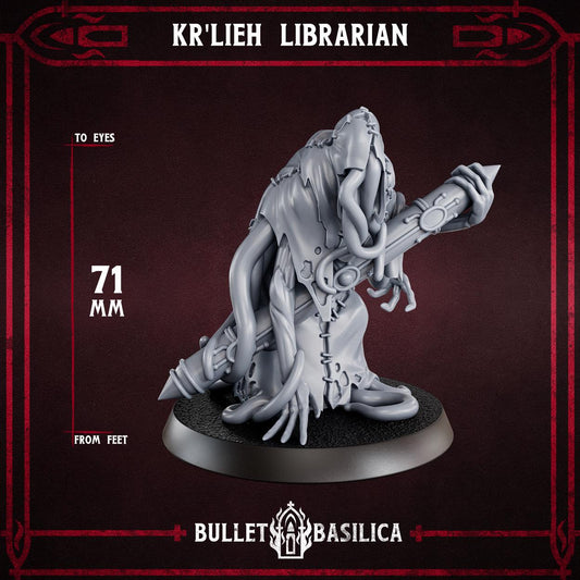 Kr'lieh Librarian - Sculpted by Bullet Basilica