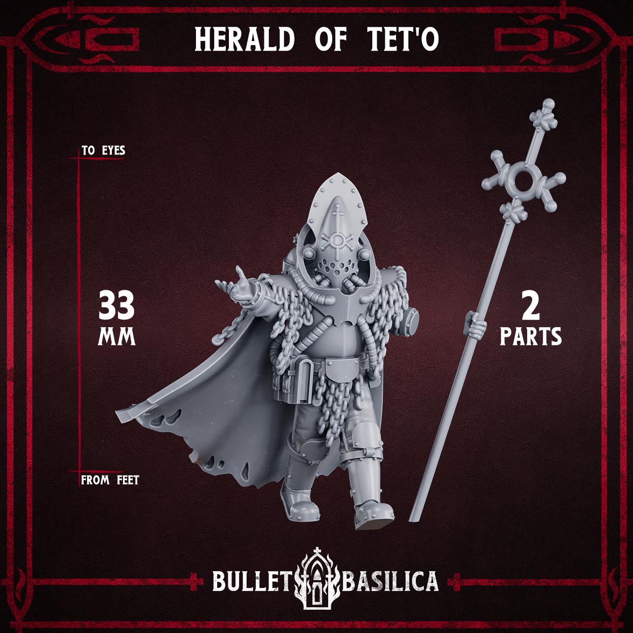 Herald of Tet’o - Sculpted by Bullet Basilica