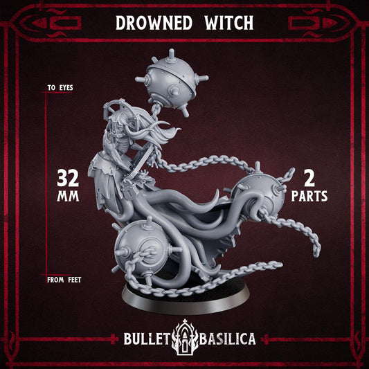 Drowned Witch - Sculpted by Bullet Basilica