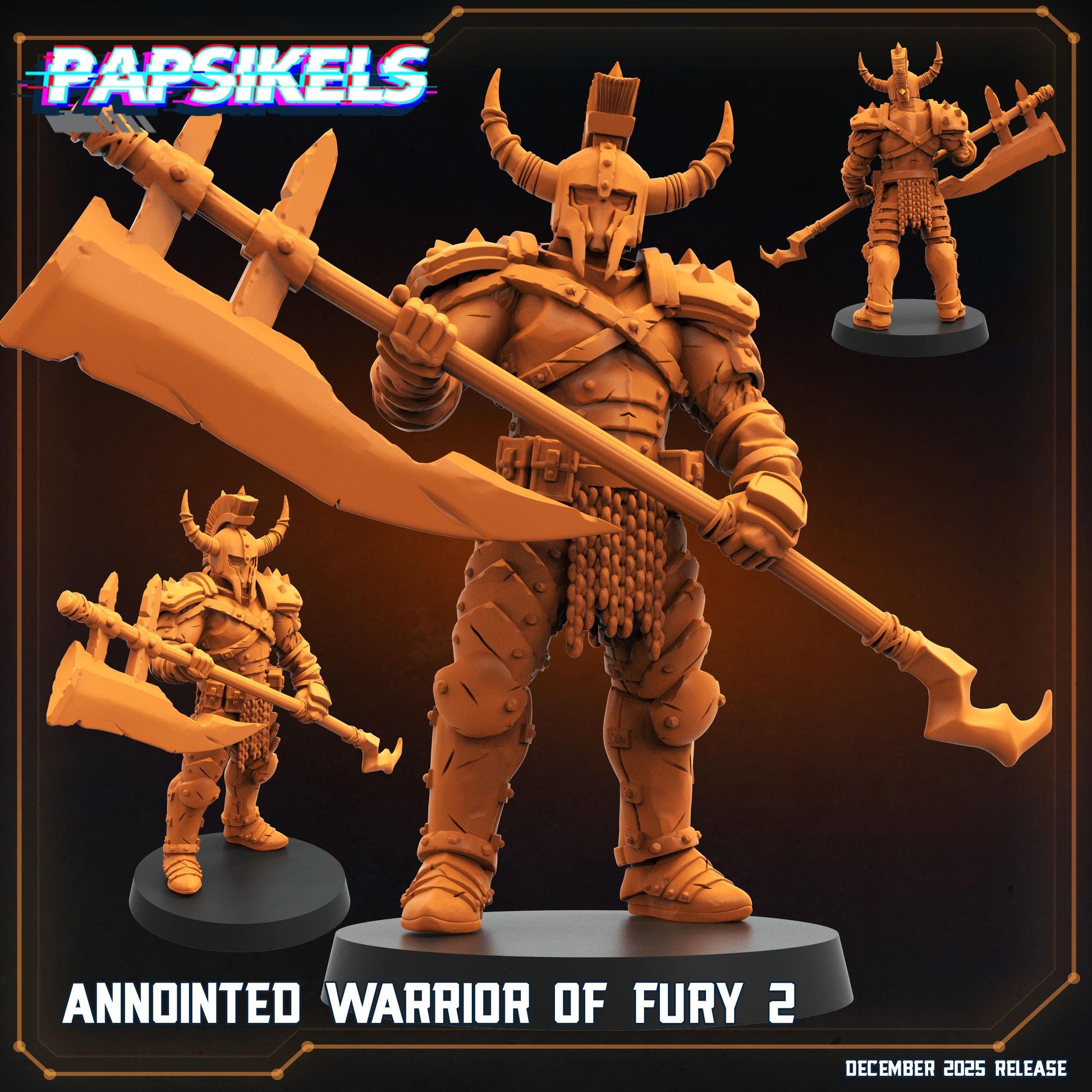 Lardizabal Hellknights - set of 3 (sculpted by Papsikels)