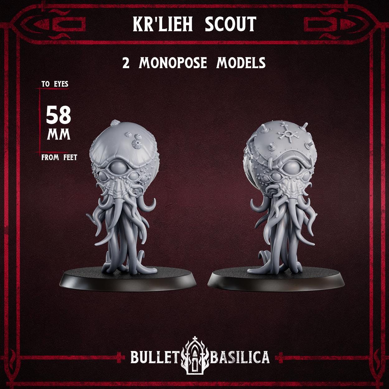 Kr'lieh Scout (x2) - Sculpted by Bullet Basilica