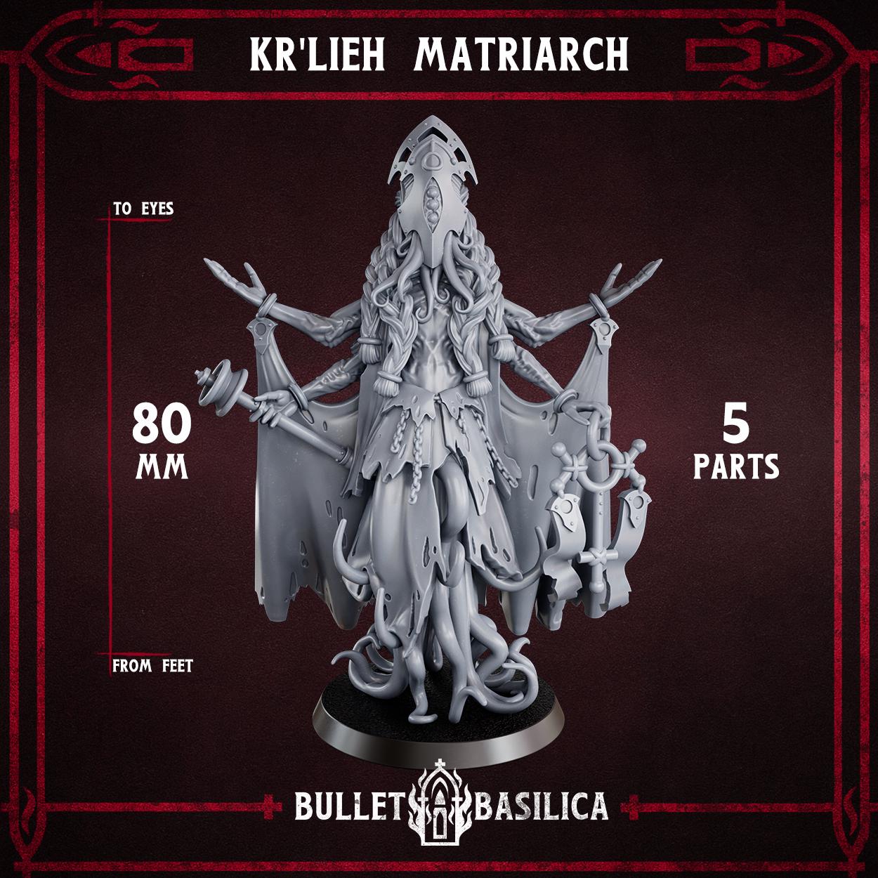 Kr'lieh Matriarch - Sculpted by Bullet Basilica