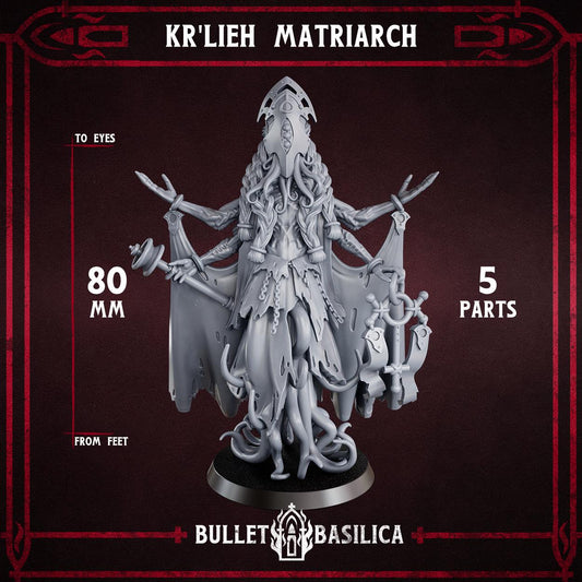 Kr'lieh Matriarch - Sculpted by Bullet Basilica