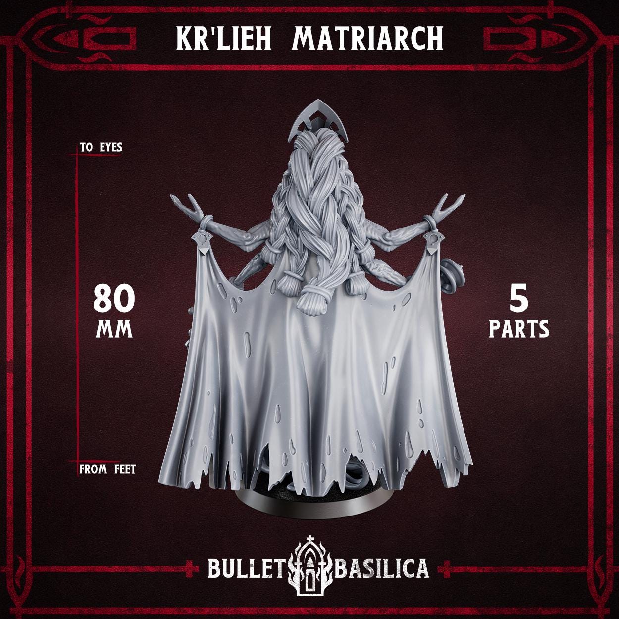 Kr'lieh Matriarch - Sculpted by Bullet Basilica