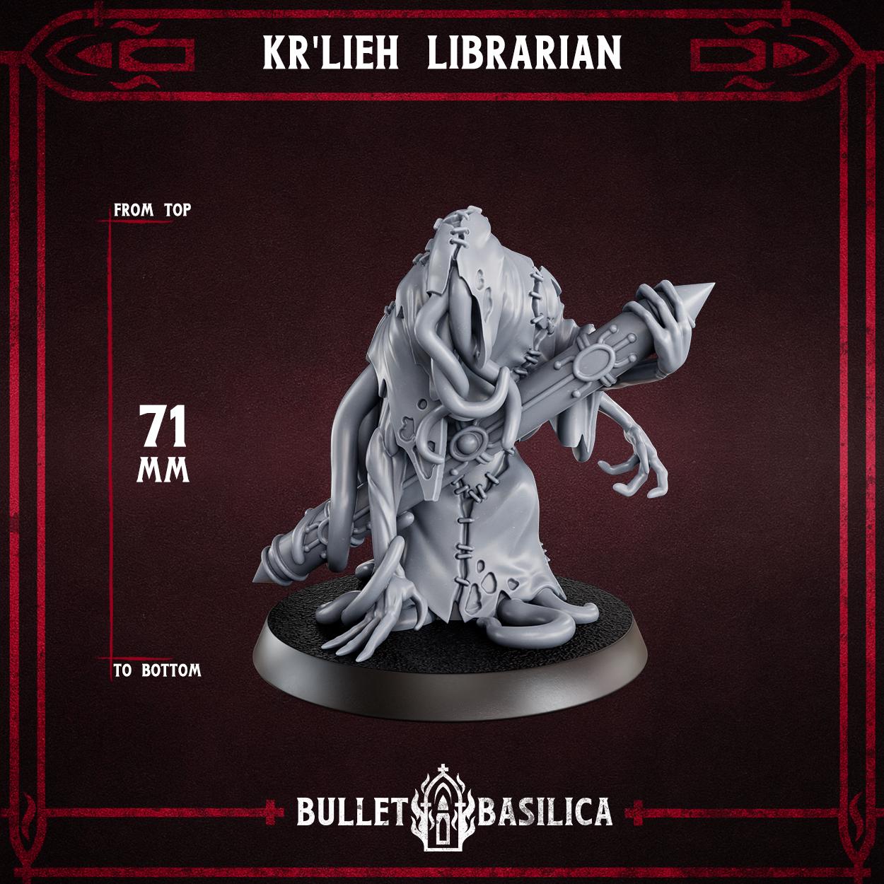 Kr'lieh Librarian - Sculpted by Bullet Basilica
