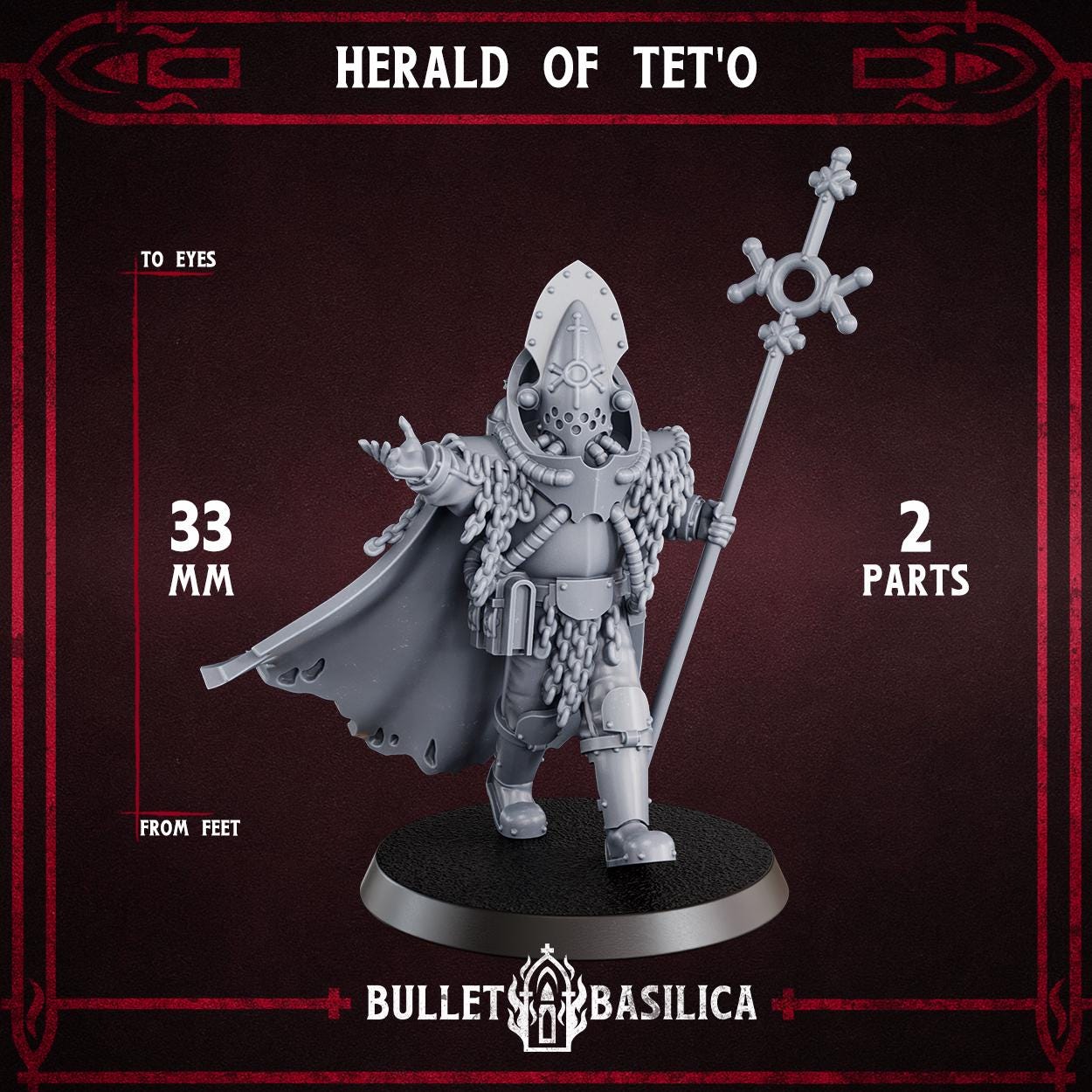 Herald of Tet’o - Sculpted by Bullet Basilica