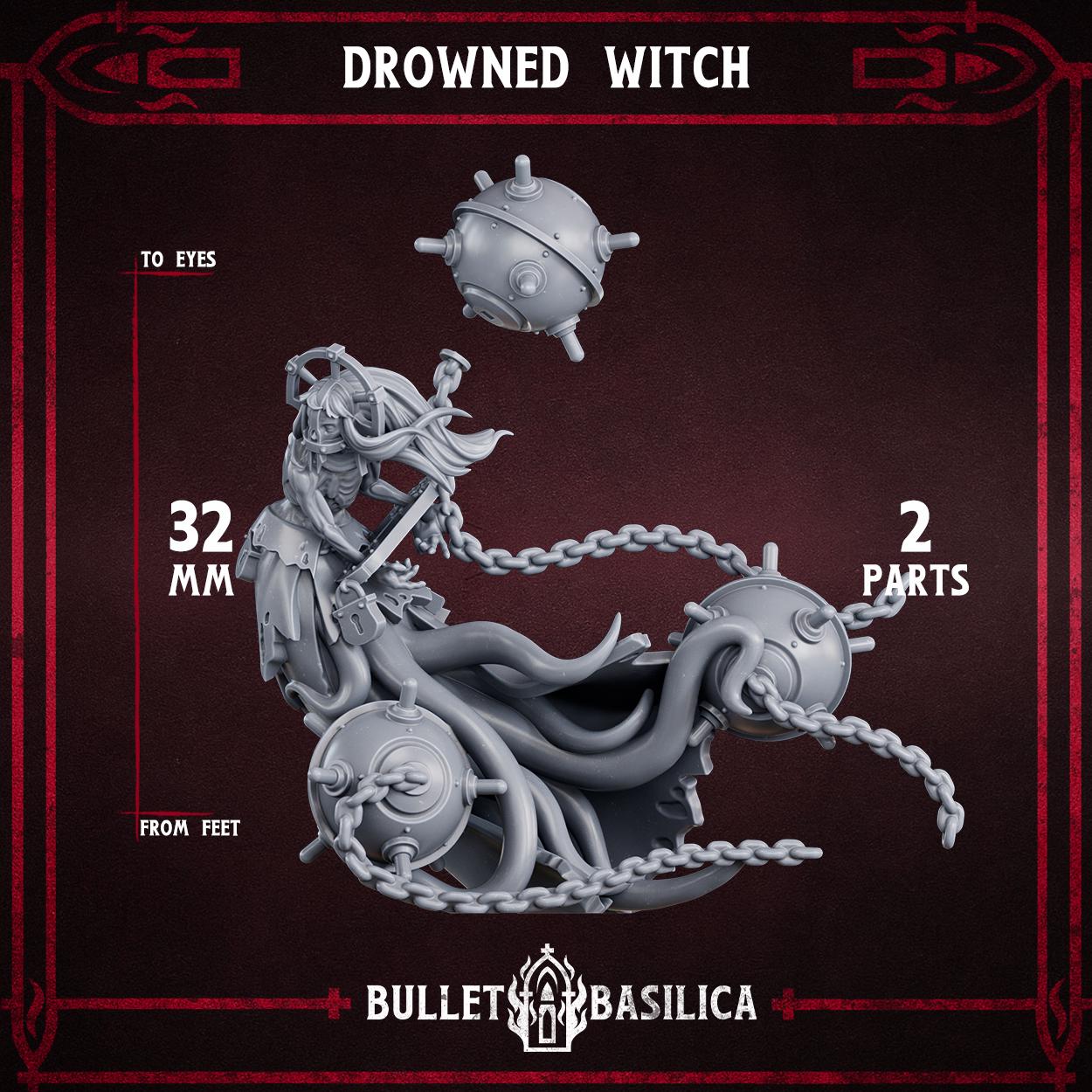 Drowned Witch - Sculpted by Bullet Basilica