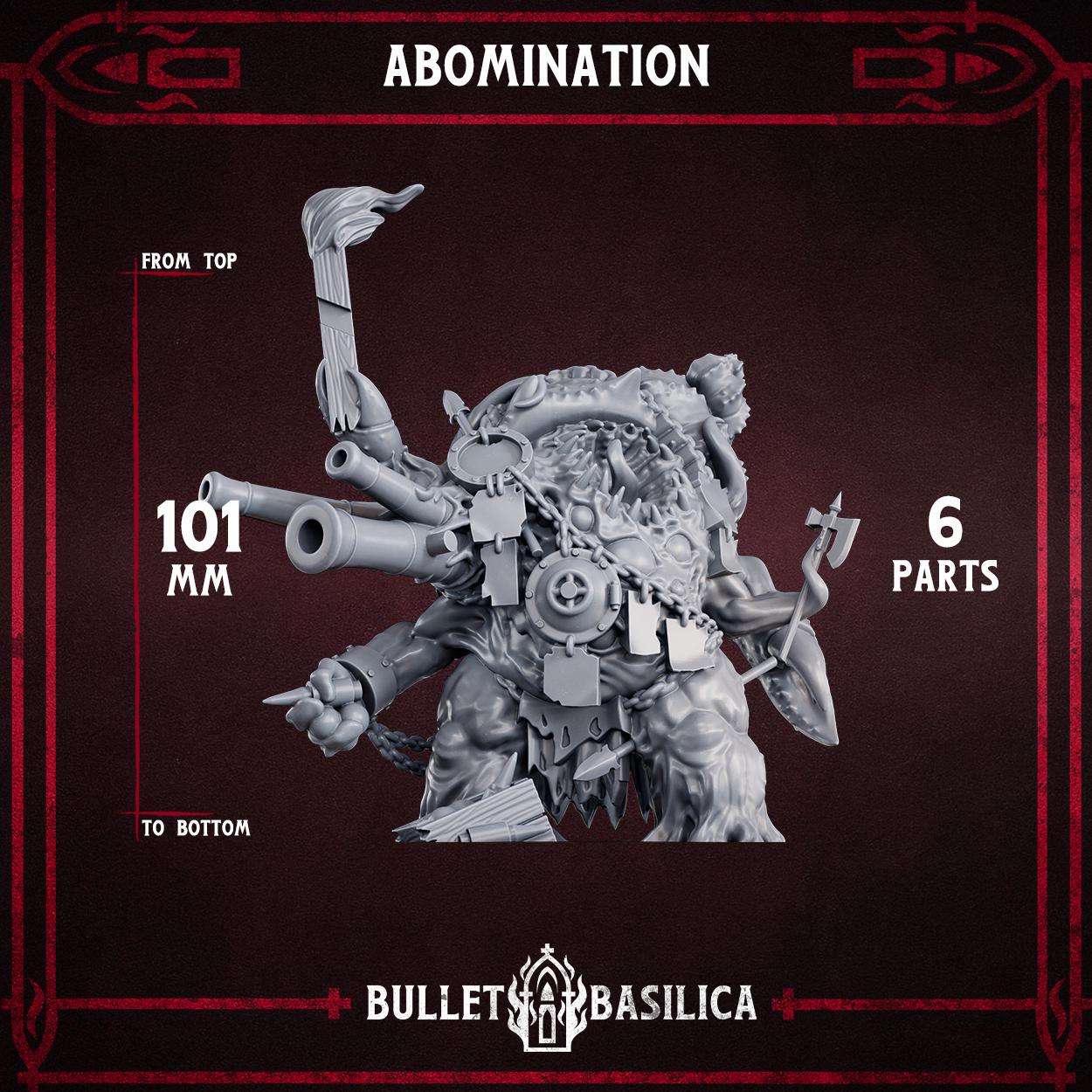 Abomination - Sculpted by Bullet Basilica