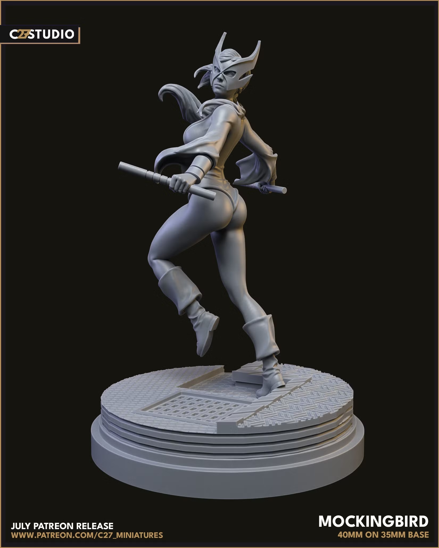 Mockingbird (Sculpted by C27 Studios)