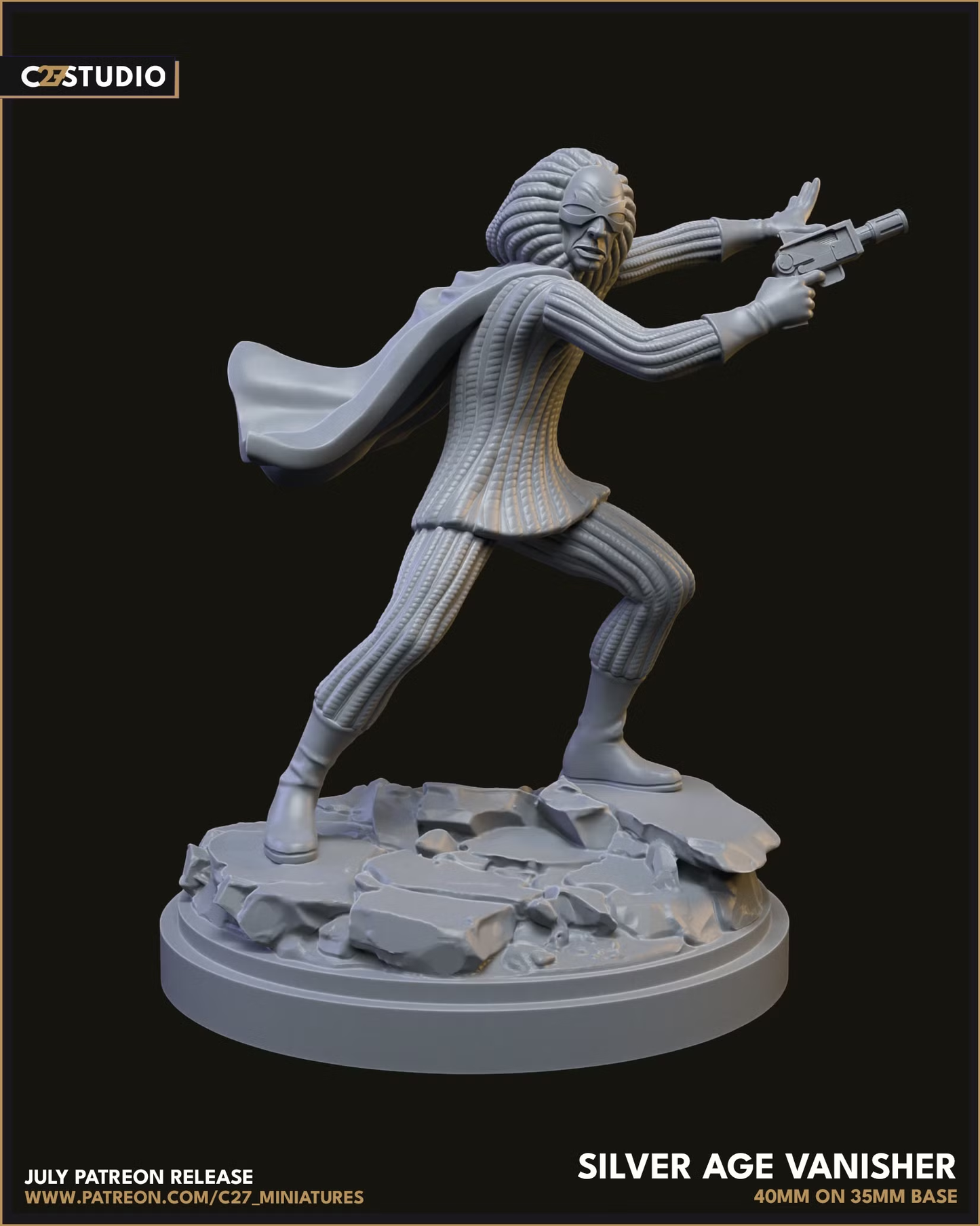 Silver Age Vanisher (Sculpted by C27 Studios)