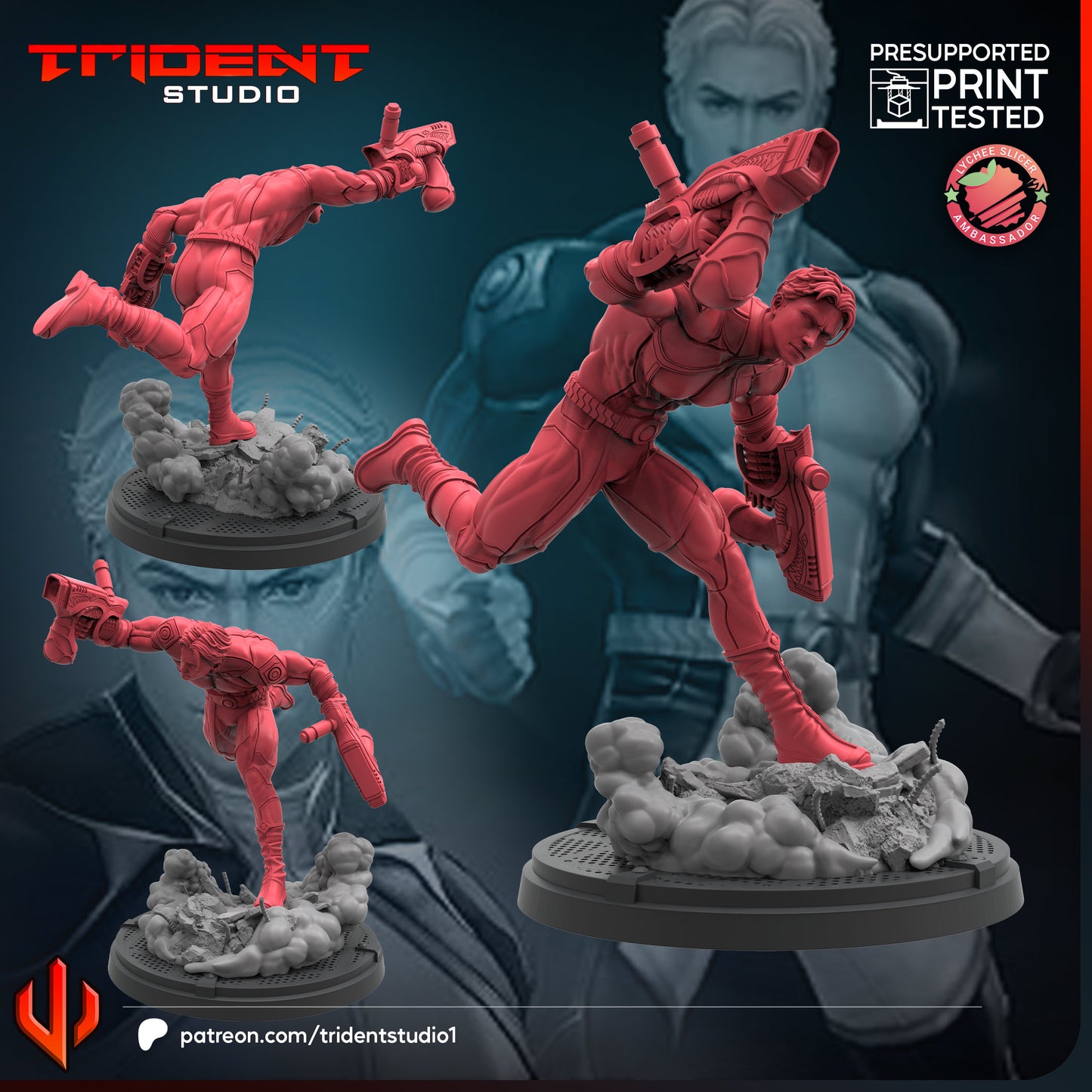 Marvel Boy (Sculpted by Trident Miniatures)