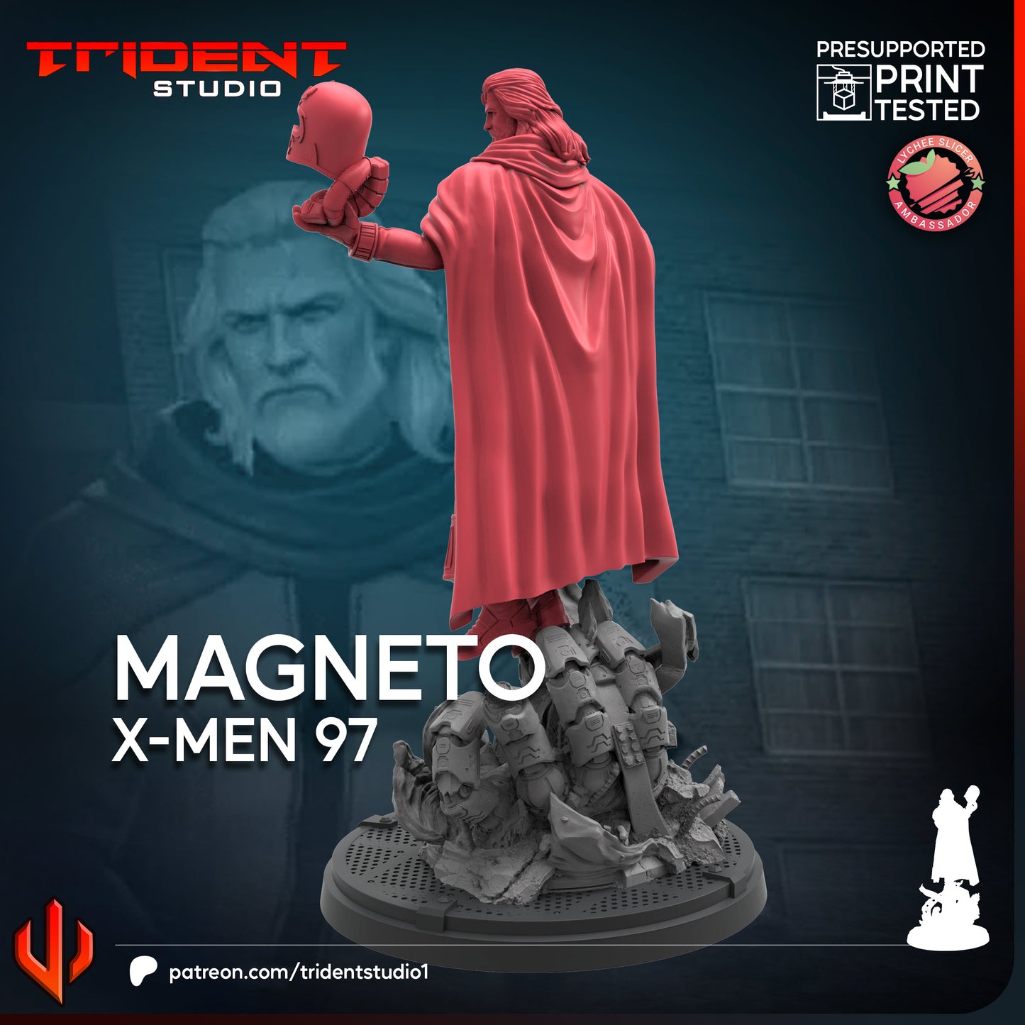 Magneto - Xmen 97 (Sculpted by Trident Miniatures)