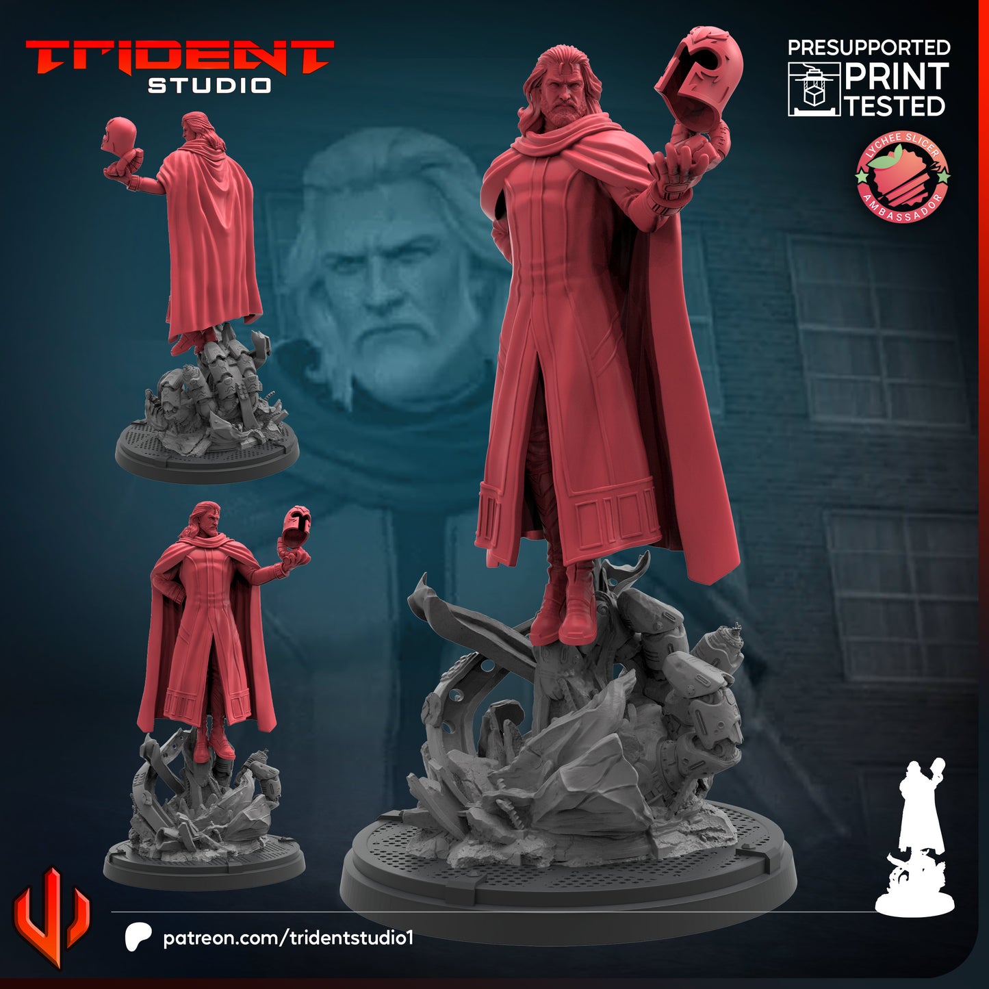 Magneto - Xmen 97 (Sculpted by Trident Miniatures)