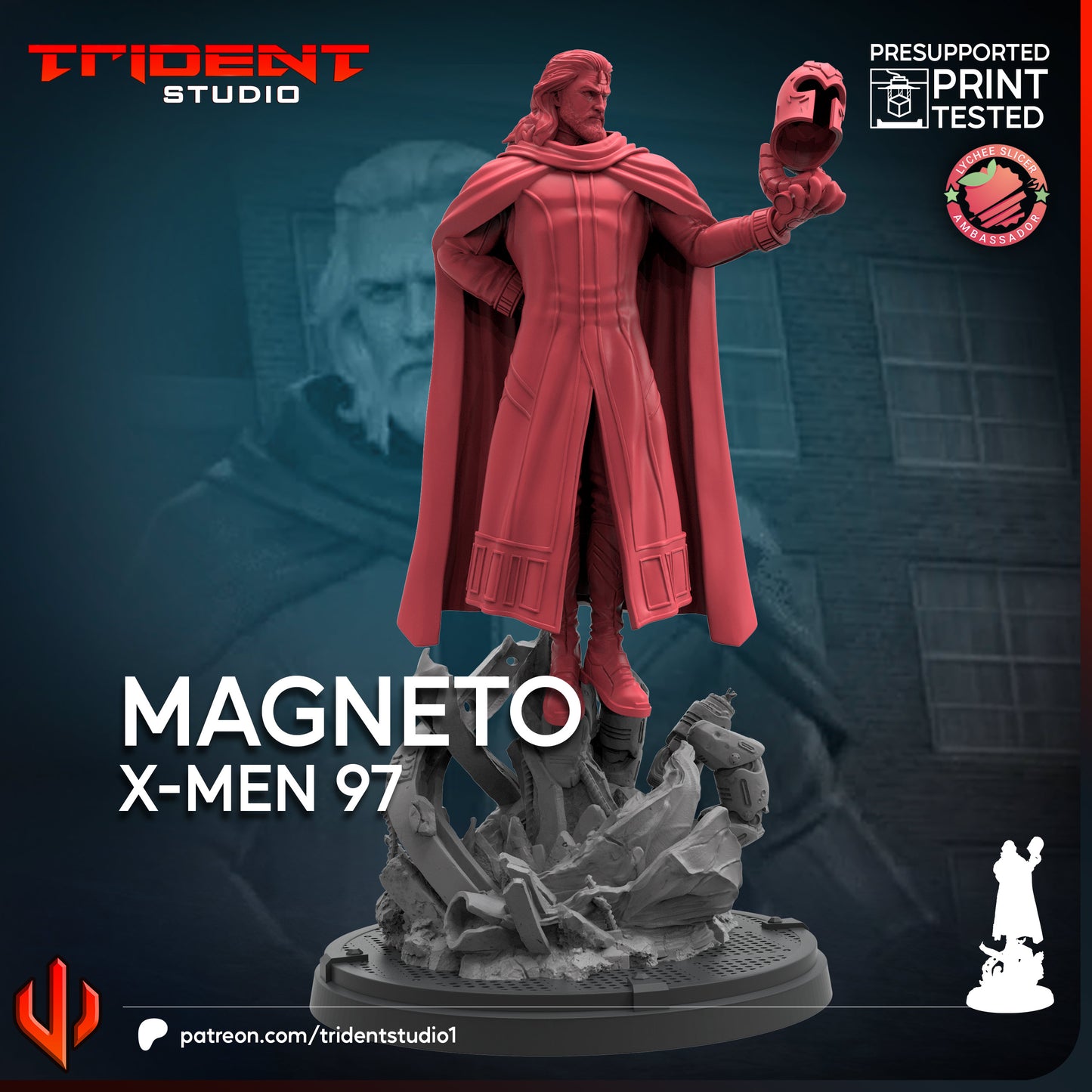 Magneto - Xmen 97 (Sculpted by Trident Miniatures)
