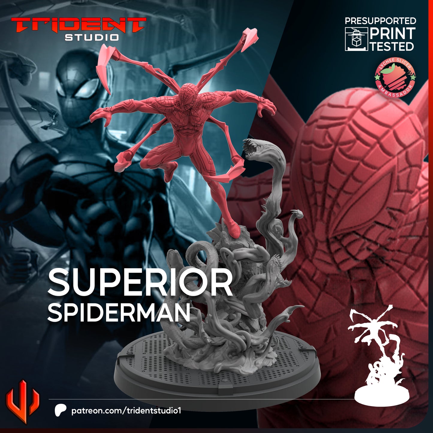 Superior Spider-Man (Sculpted by Trident Miniatures)